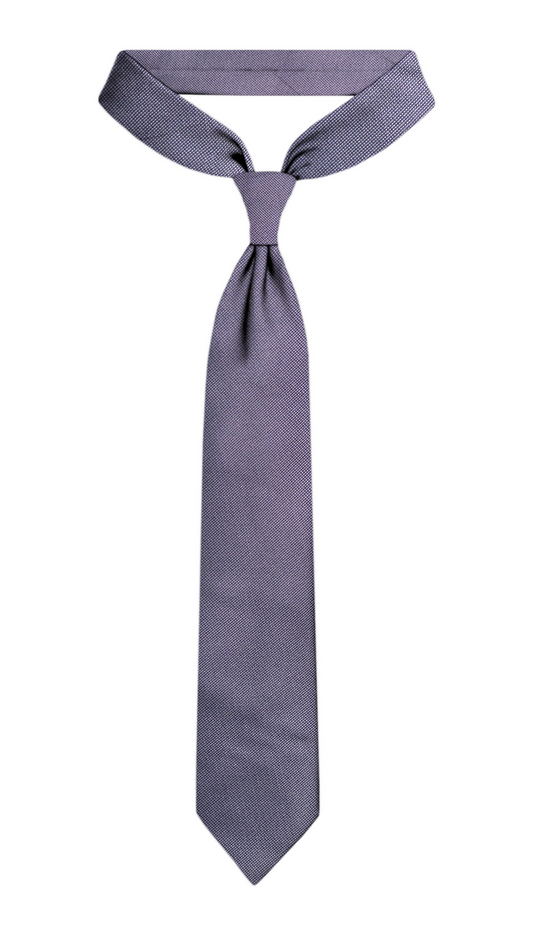 Luxury Gray/Purple Jacquard Tie