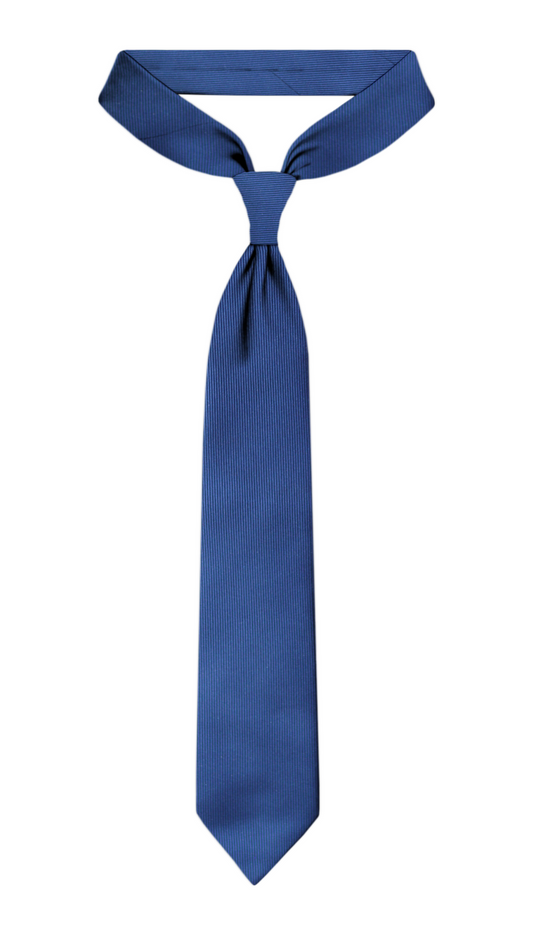 Luxury Blue Silk Tie