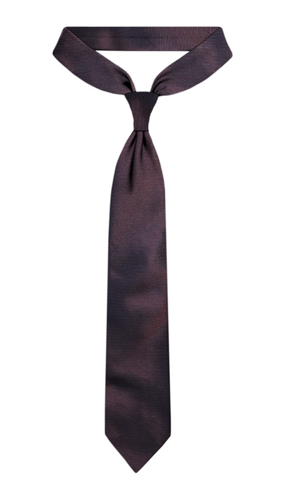 Luxury Dark Magenta Silk Tie