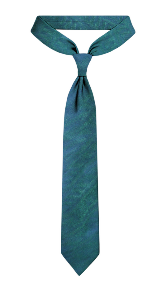 Luxury Turquoise Green Silk Tie