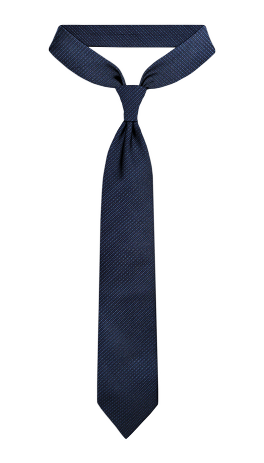 Luxury Blue Silk Tie