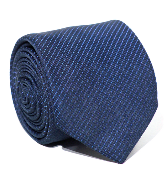 Luxury Blue Silk Tie