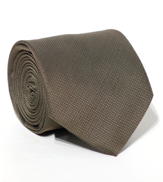 Luxury Brown/Taupe Jacquard Tie