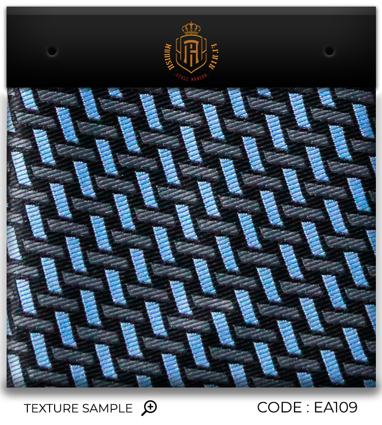 Luxury Mixed Blue Jacquard Tie