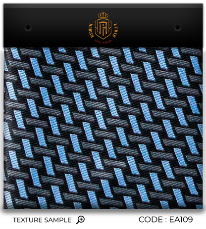 Luxury Mixed Blue Jacquard Tie
