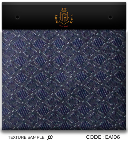 Luxury Navy Jacquard Tie