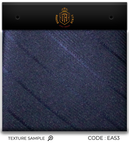 Luxury Navy Stripes Jacquard Tie