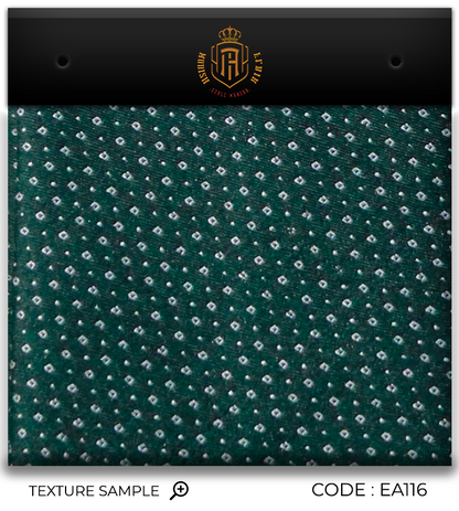 Luxury Jungle Green Jacquard Tie