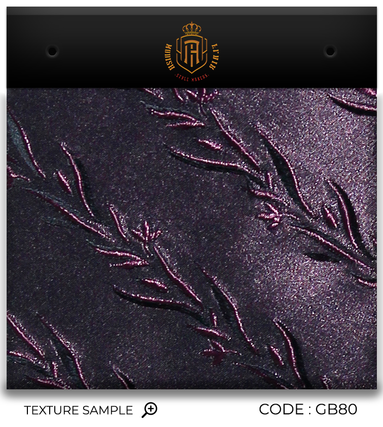 Luxury Dark Magenta Silk Tie