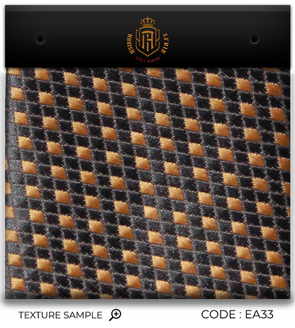 Luxury Black/Gold Jacquard Tie