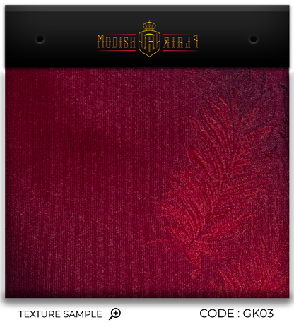 Luxury Red Silk Tie