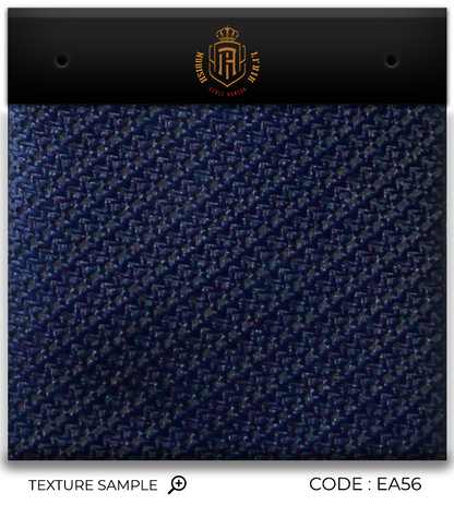 Luxury Navy Blue Jacquard Tie