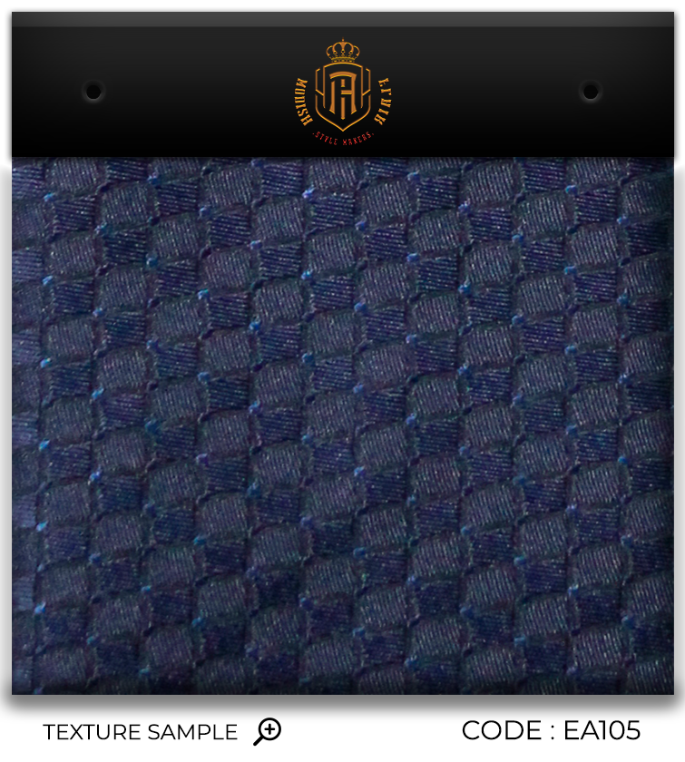 Luxury Navy Blue Jacquard Tie
