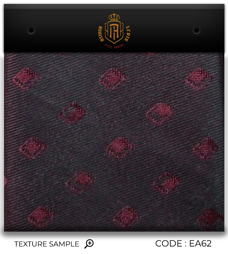 Luxury Burgundy Jacquard Tie