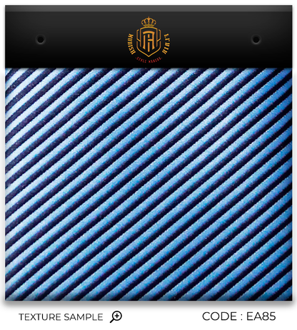 Luxury Light Blue/Navy Blue Jacquard Tie