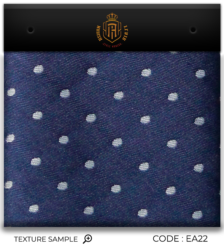 Luxury Blue/White Jacquard Tie