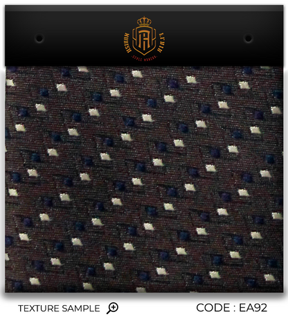 Luxury Brown Jacquard Tie