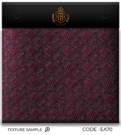 Luxury Maroon Jacquard Tie