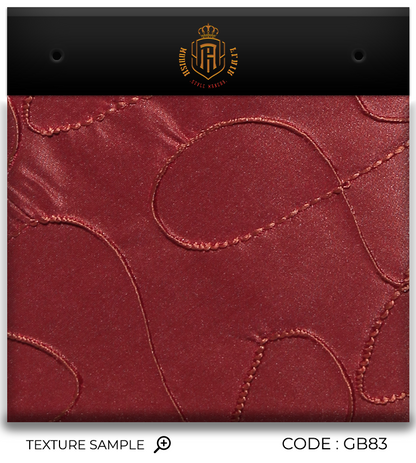 Luxury Dark Red Silk Tie