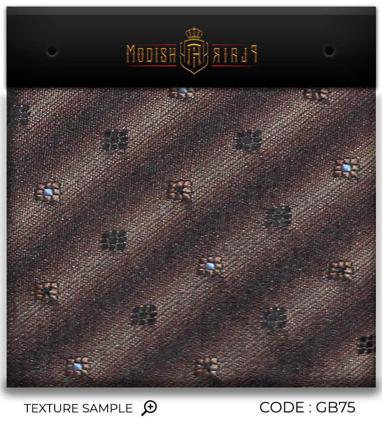 Luxury Mixed Brown Silk Tie