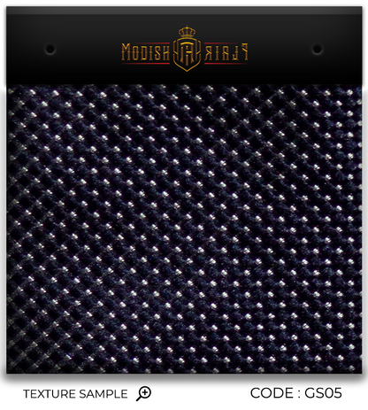 Luxury Navy/White Dots Silk Tie