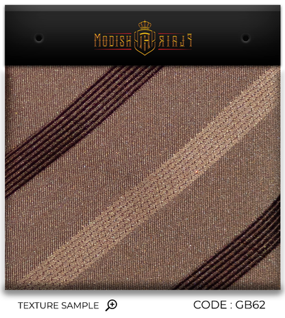 Luxury Mixed Brown Silk Tie