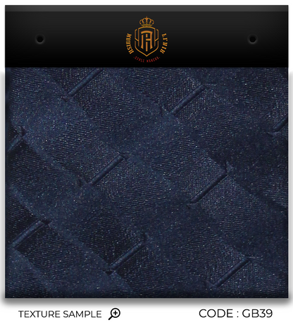 Luxury Dark Navy Silk Tie