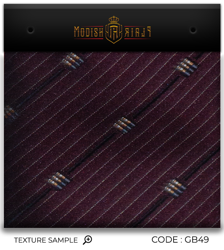 Luxury Maroon Silk Tie