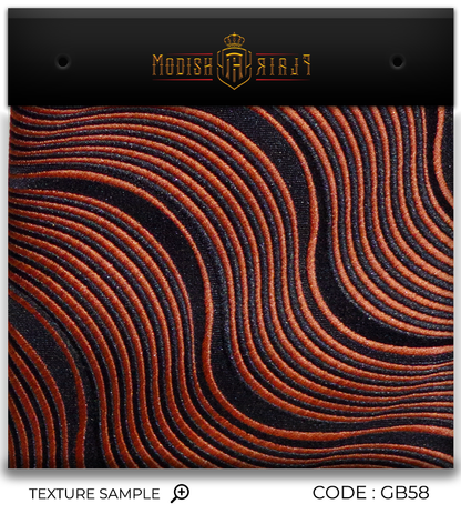 Luxury Dark Bronze/Black Silk Tie