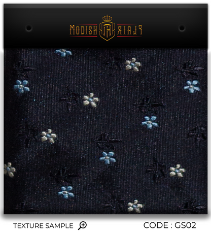 Luxury Dark Gray Silk Tie