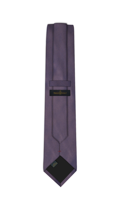 Luxury Dark Magenta Silk Tie