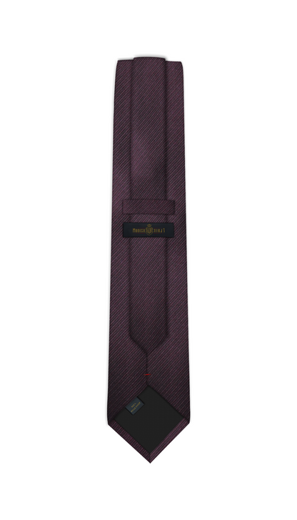 Luxury Burgundy Jacquard Tie