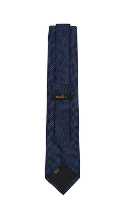 Luxury Blue Silk Tie