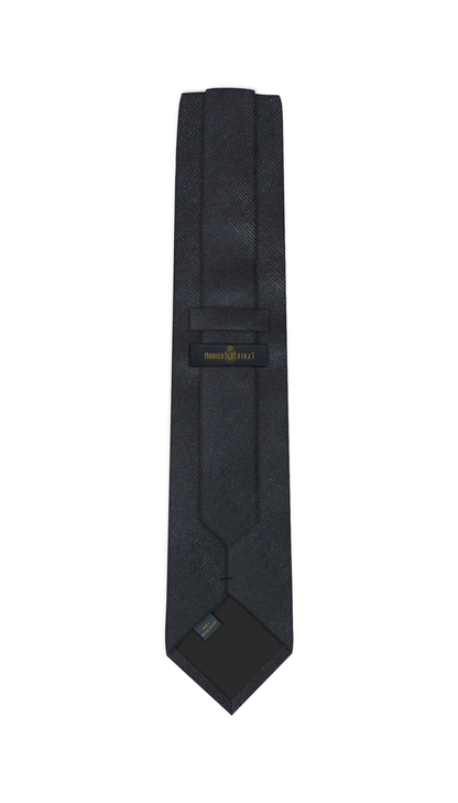 Luxury Black Jacquard Tie