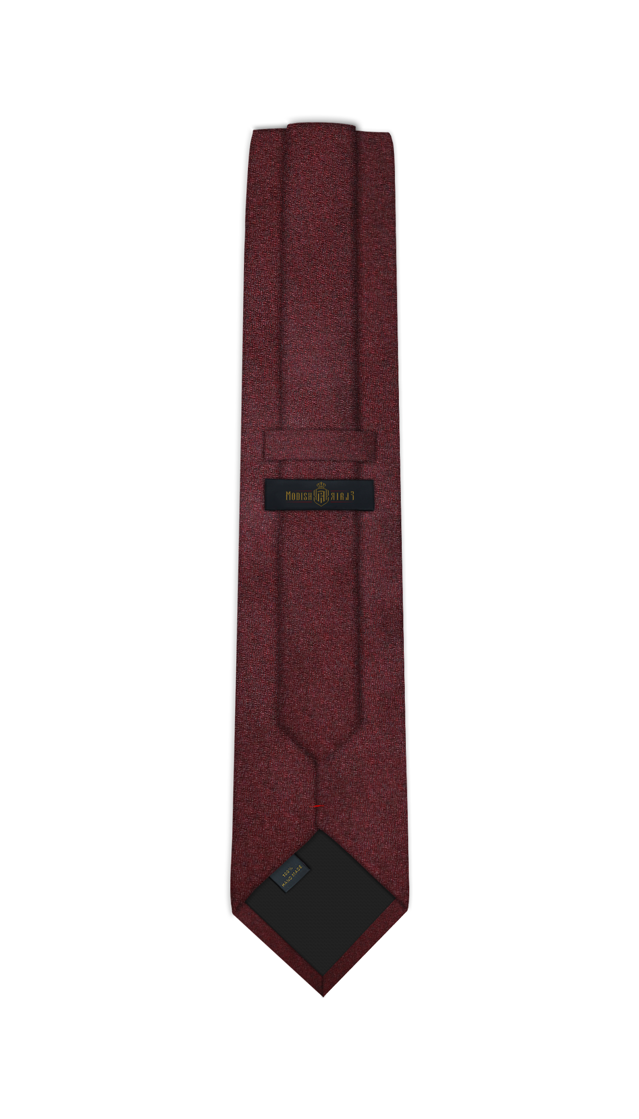 Luxury Maroon Jacquard Tie