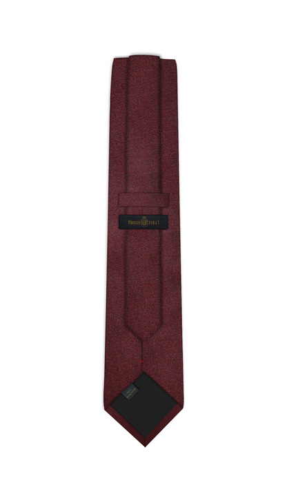 Luxury Maroon Jacquard Tie