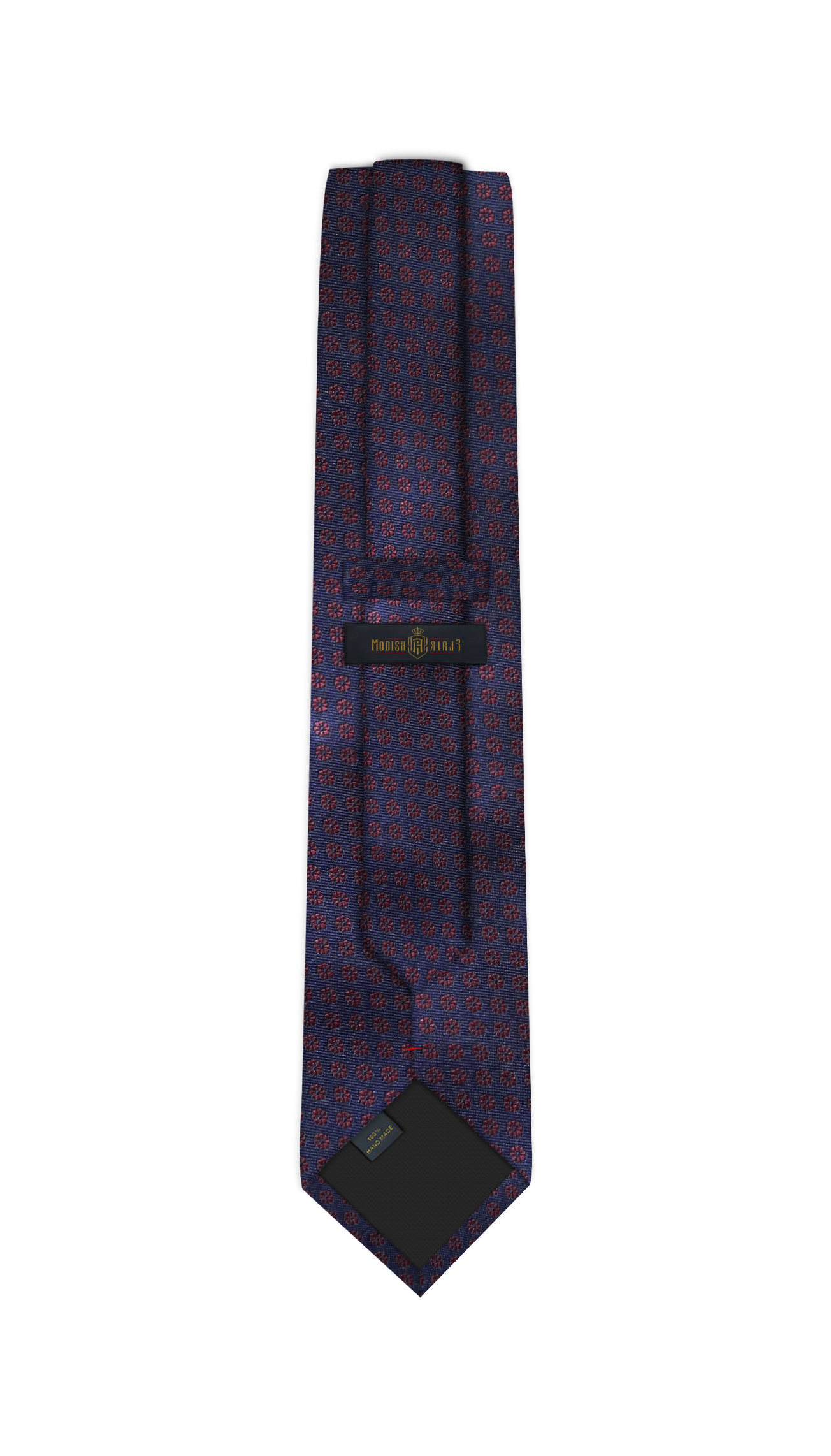 Luxury Blue/Red Jacquard Tie