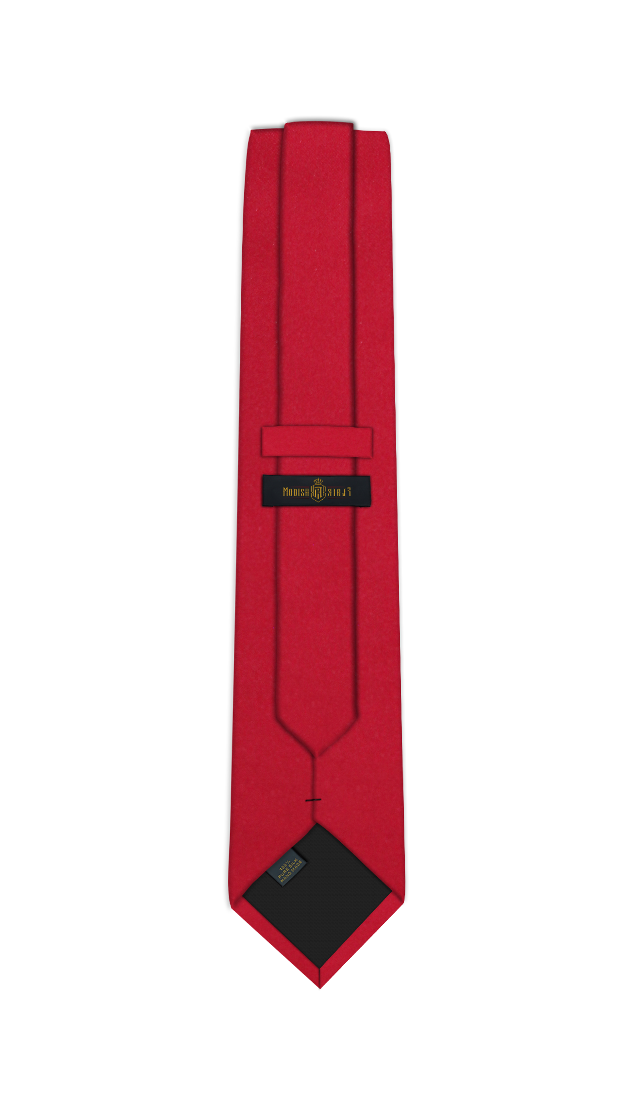 Luxury Red Silk Tie