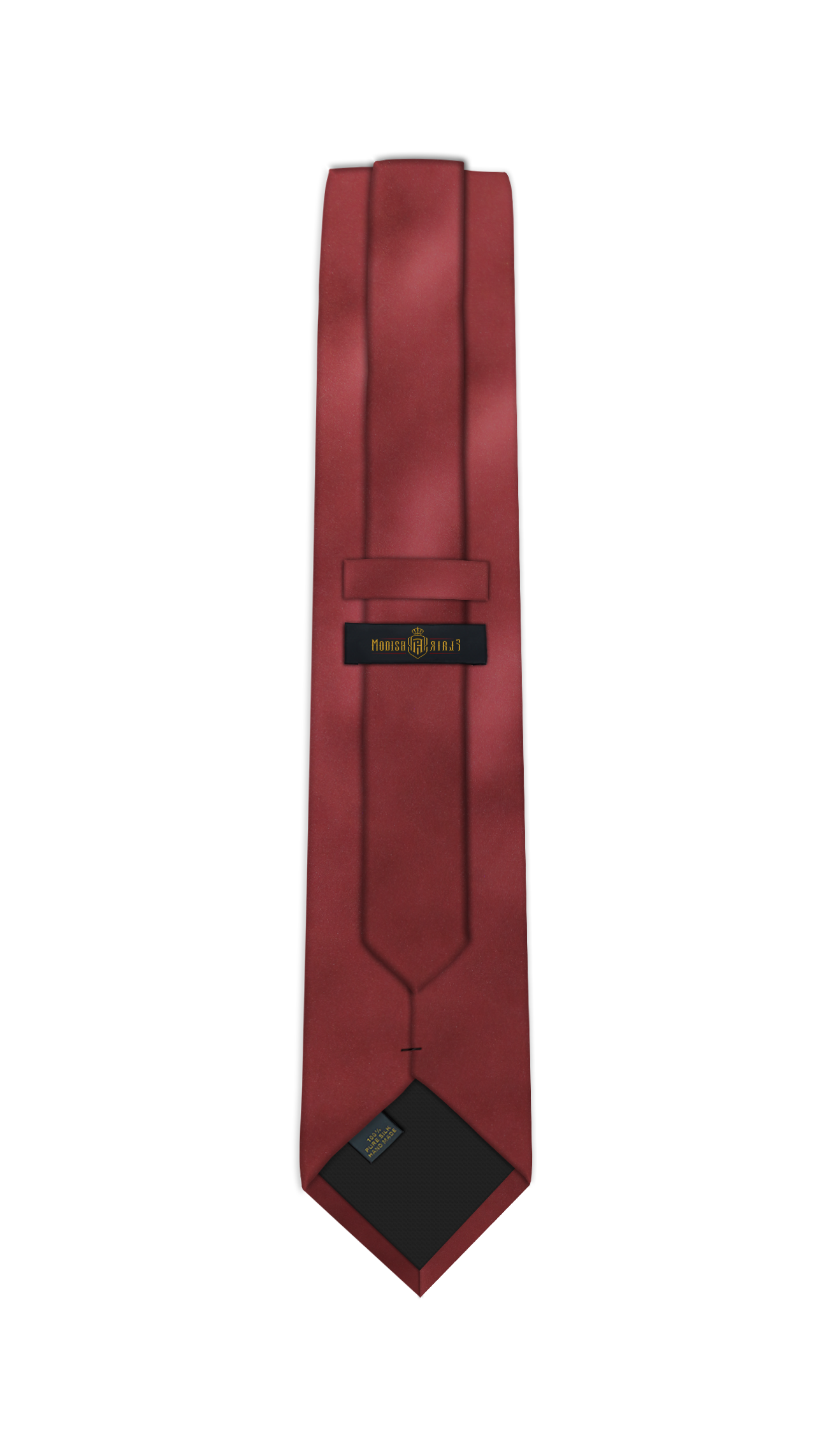 Luxury Red Silk Tie