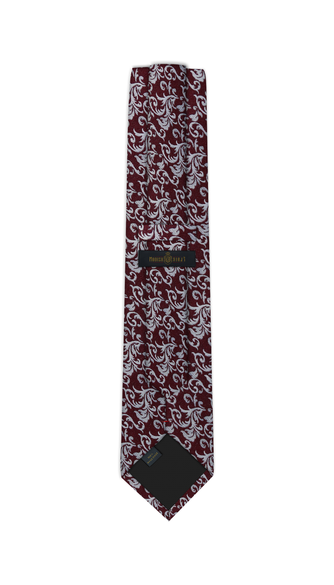 Luxury Red~White Jacquard Tie