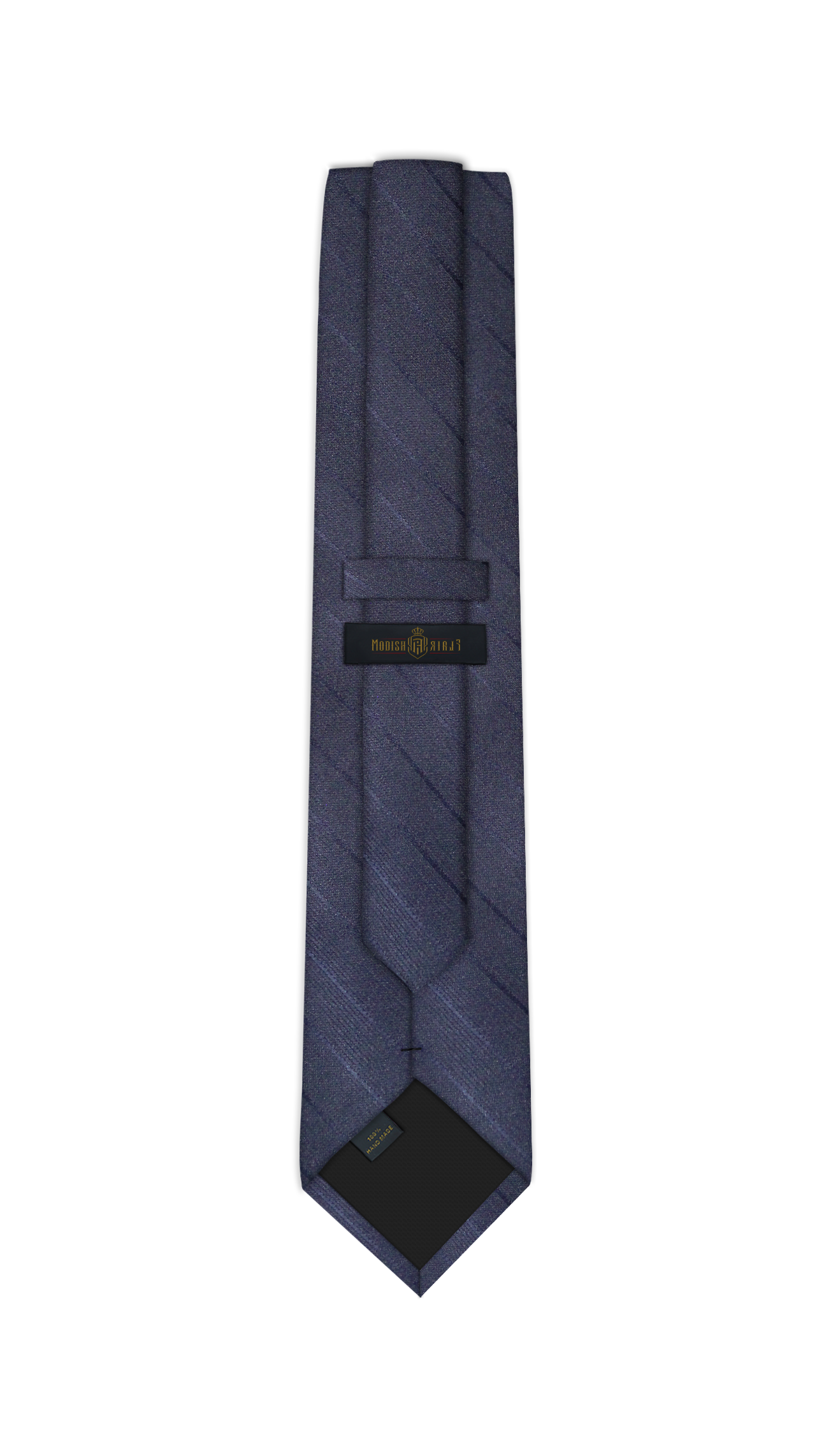 Luxury Navy Stripes Jacquard Tie