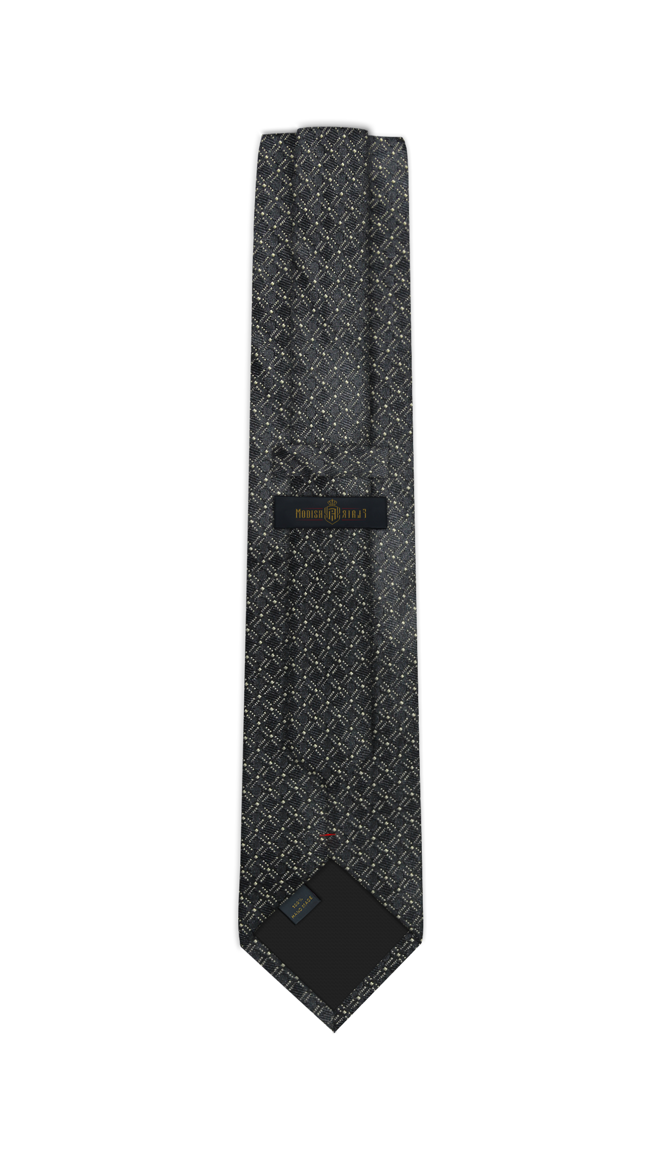 Luxury Black~Gold Jacquard Tie