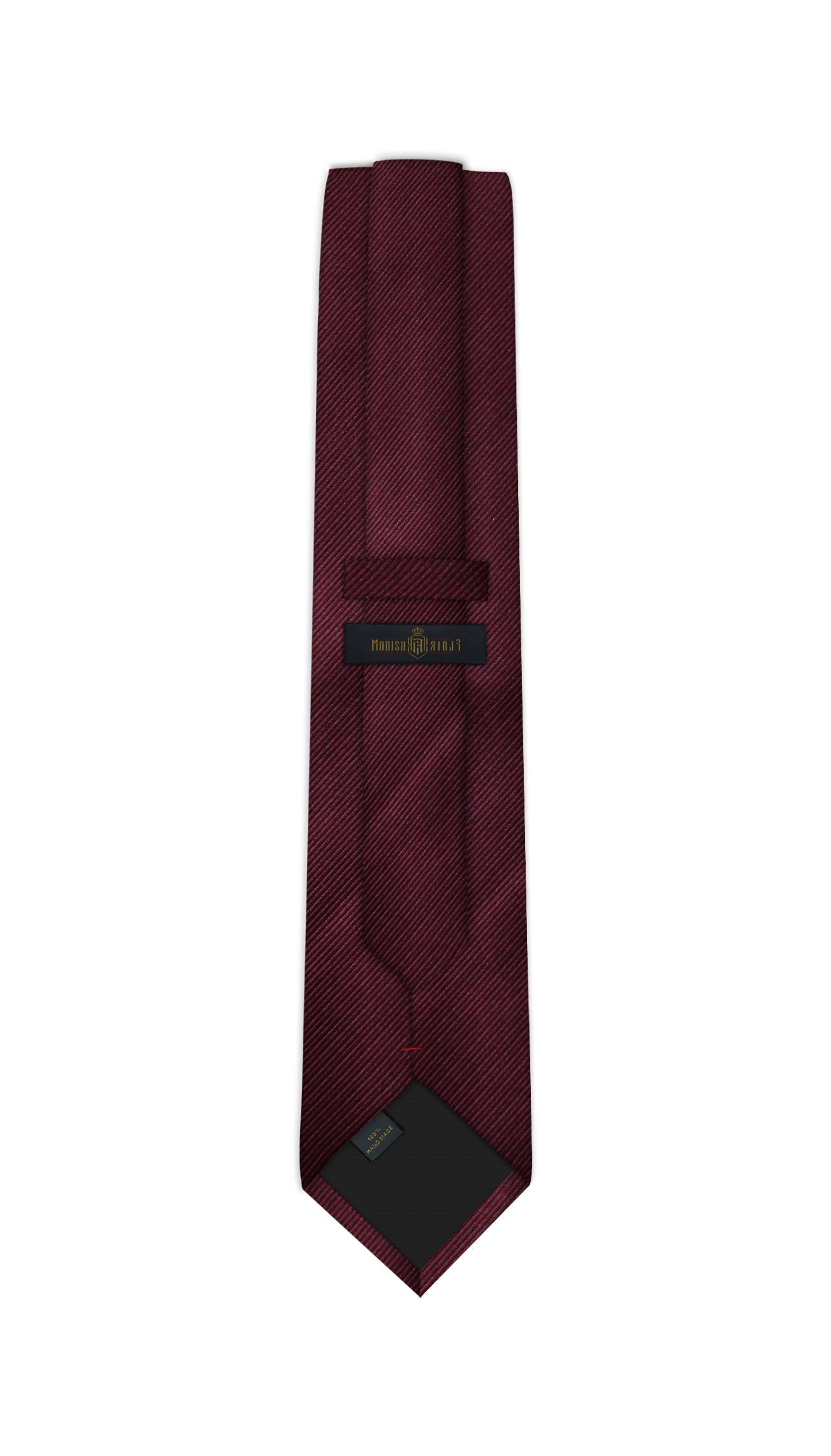 Luxury Maroon Jacquard Tie