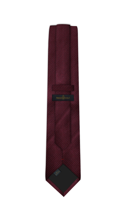 Luxury Maroon Jacquard Tie