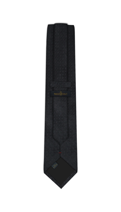 Luxury textured Black Jacquard Tie