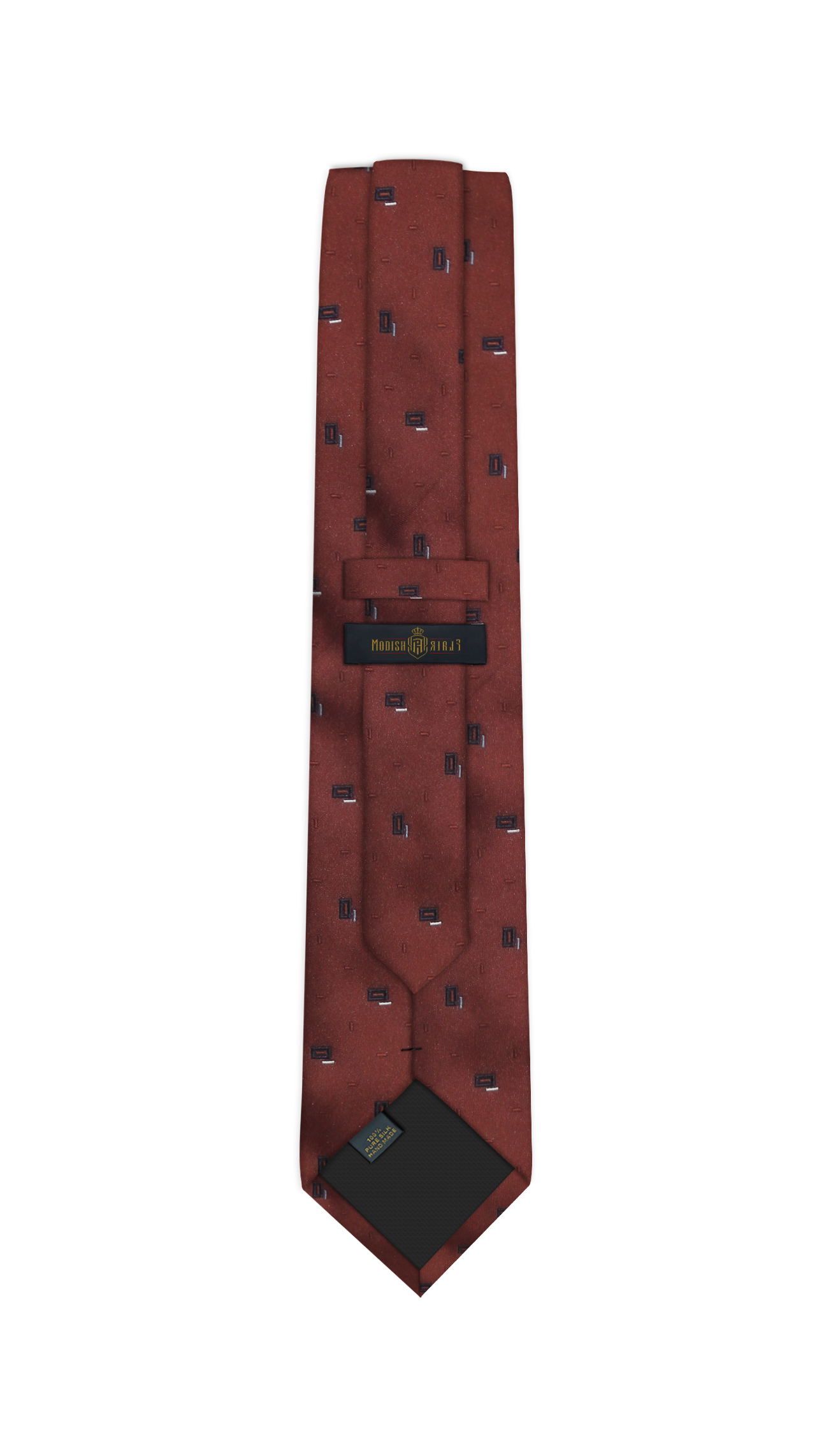 Luxury Maroon Silk Tie