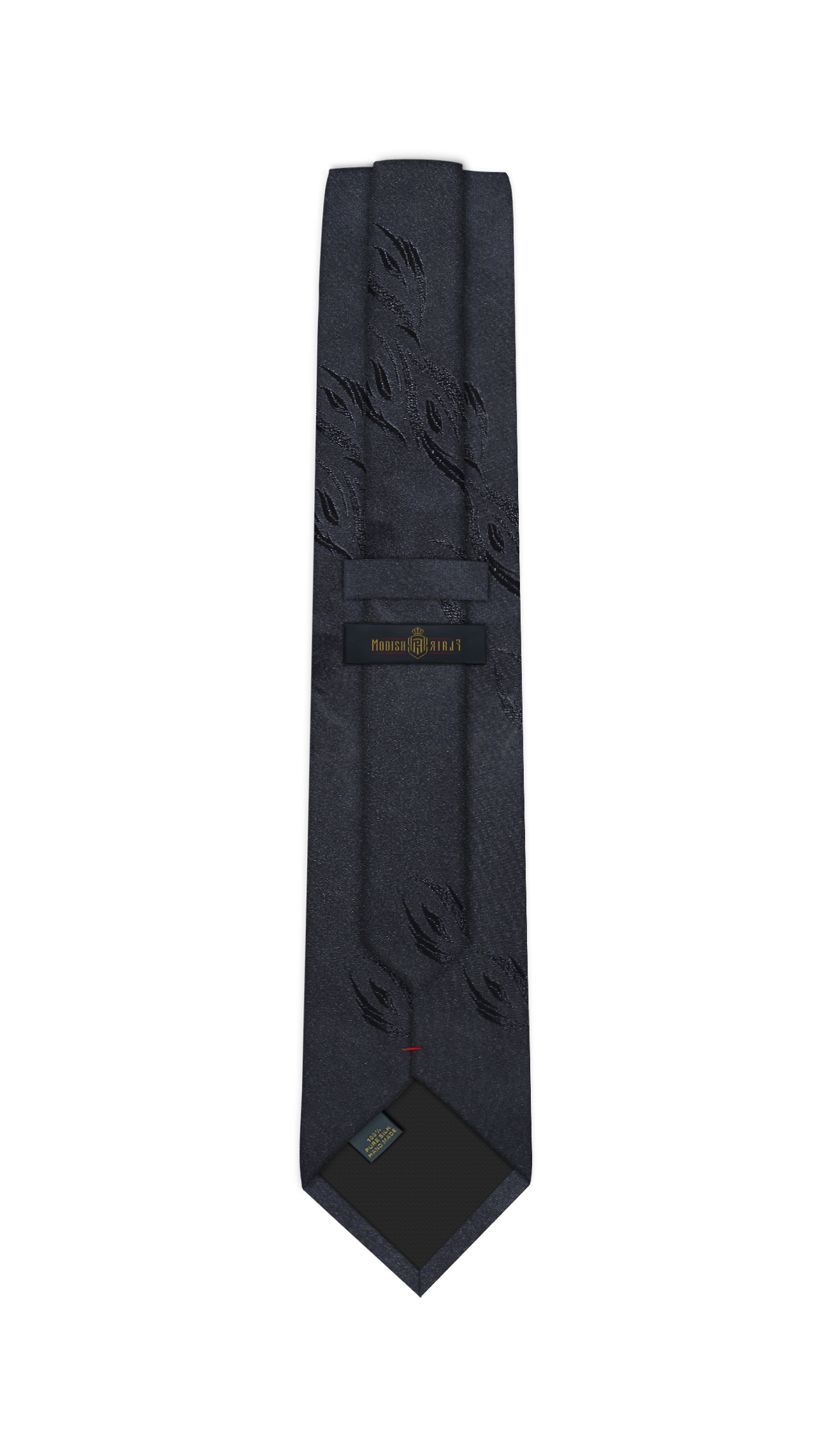 Luxury Black Silk Tie