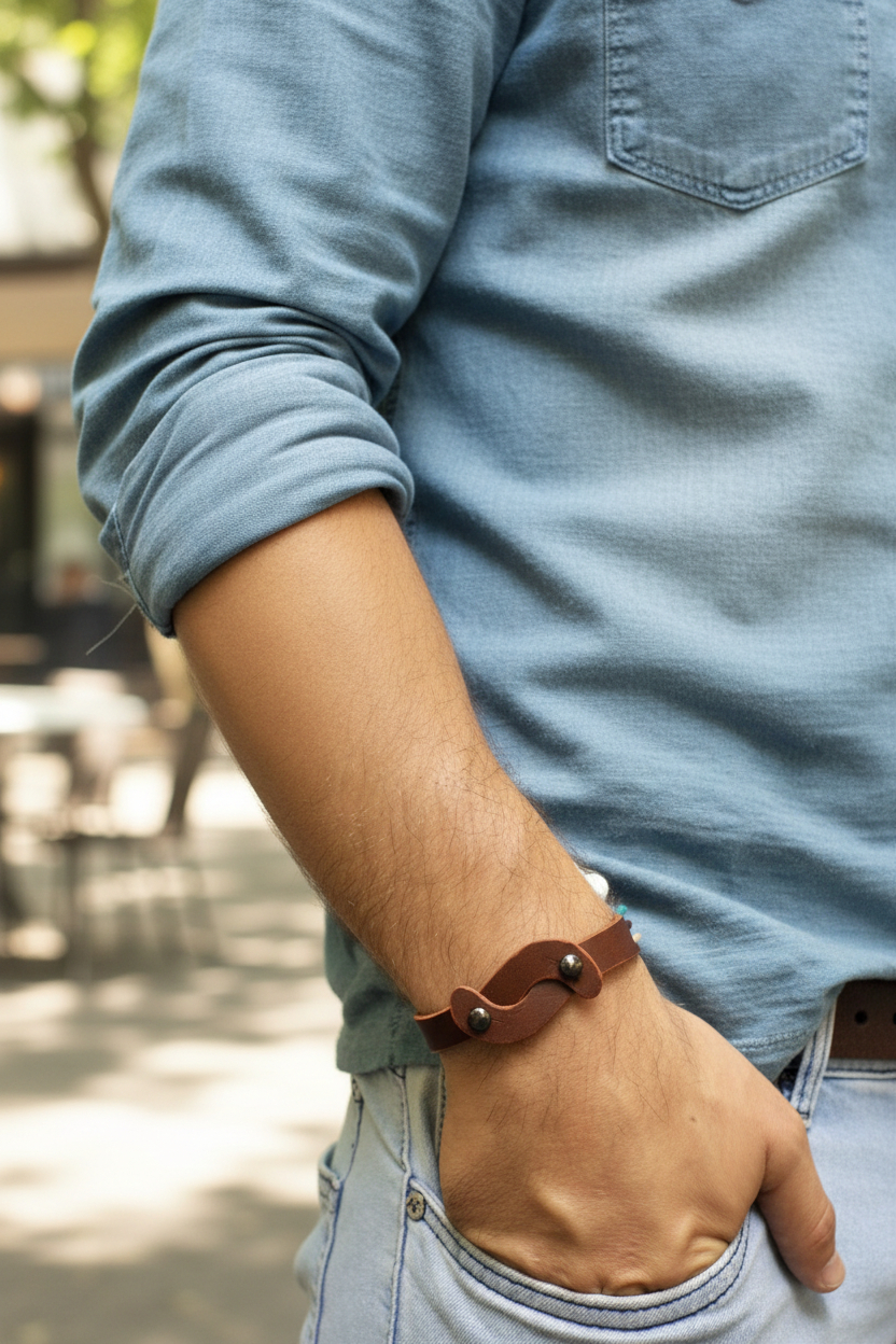 Bracelet de luxe pour homme